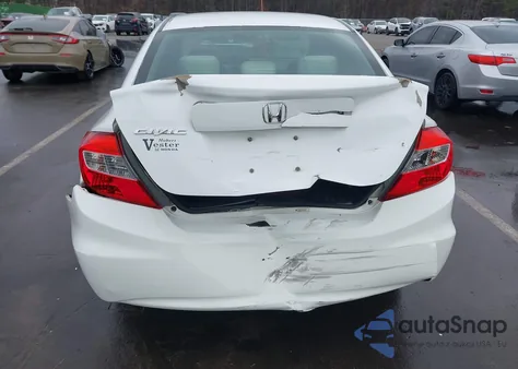 2012 Honda Civic Lx z USA, uszkodzony, nr VIN 19XFB2F58CE090643